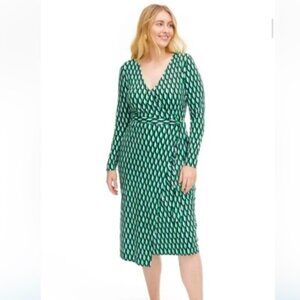 Diane Von Furstenberg for Target Geometric Original Wrap Dress - Large